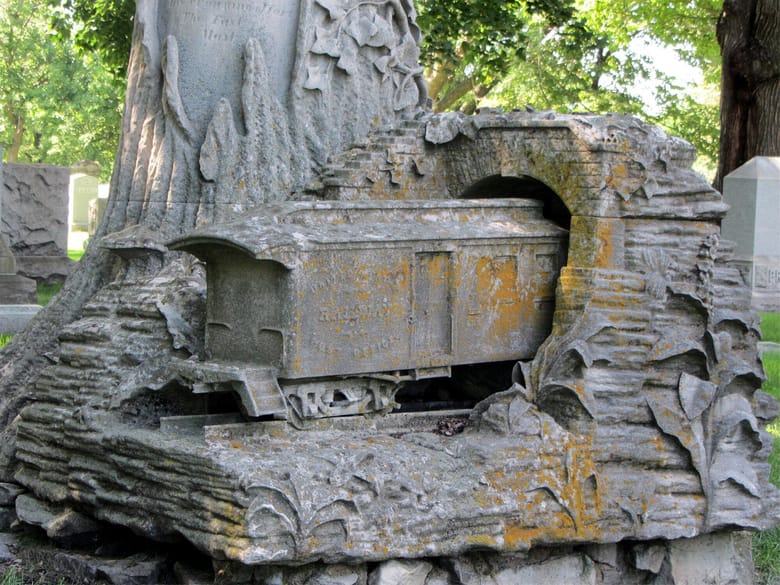 Grave of George Bangs. Photo by David Wilson.